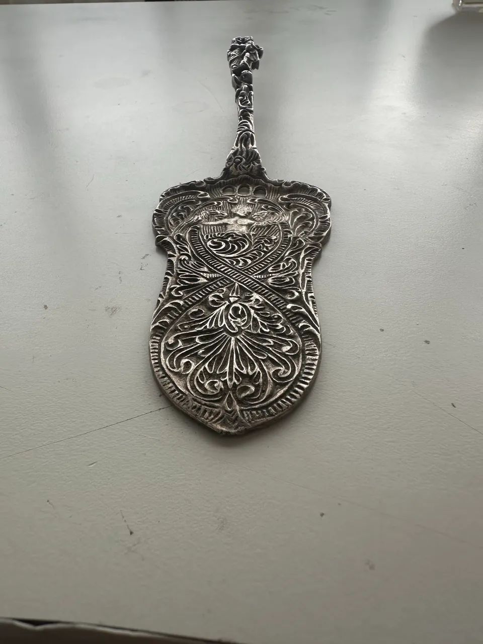     Espátula Decorativa de Estilo Barroco Antigo - Foto 2