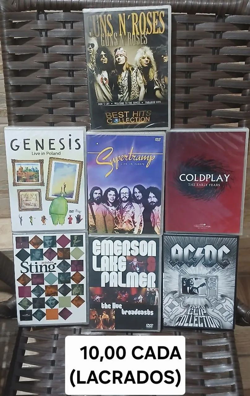 Combo 7 dvds Internacionais Lacrados - CDs, DVDs etc - Campo