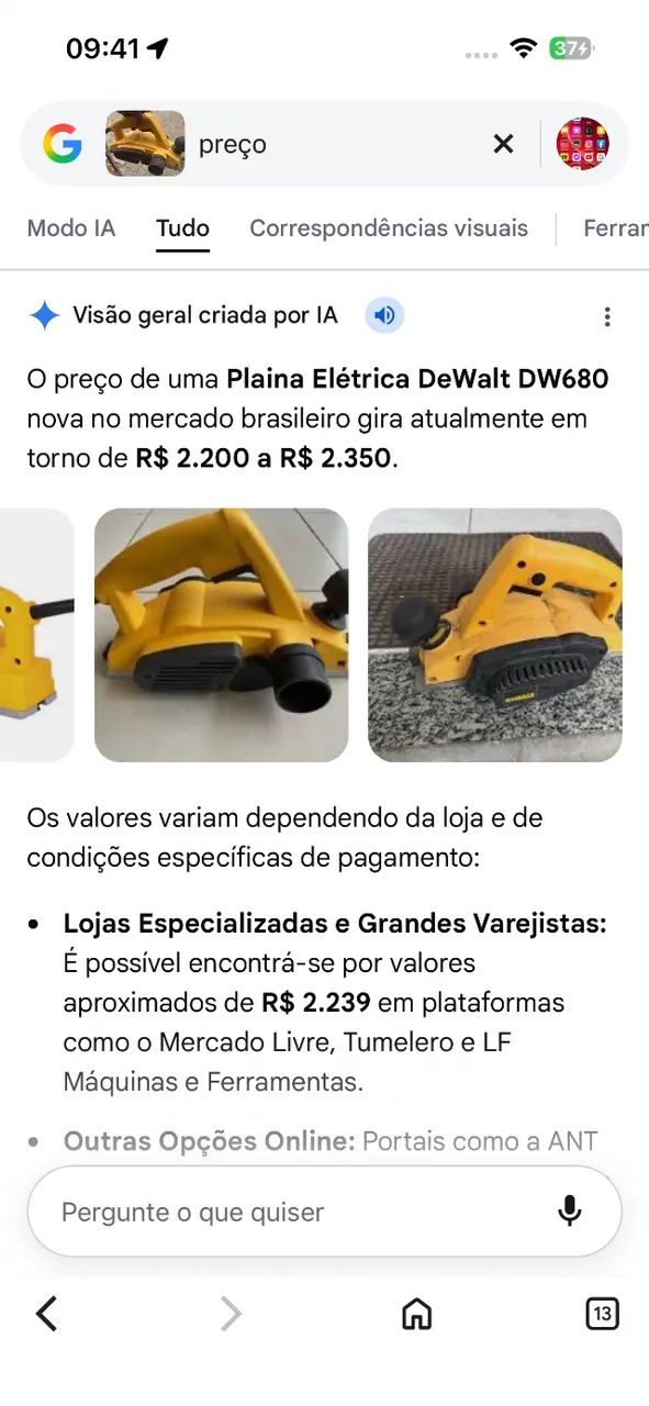  plaina elétrica manual - Foto 3