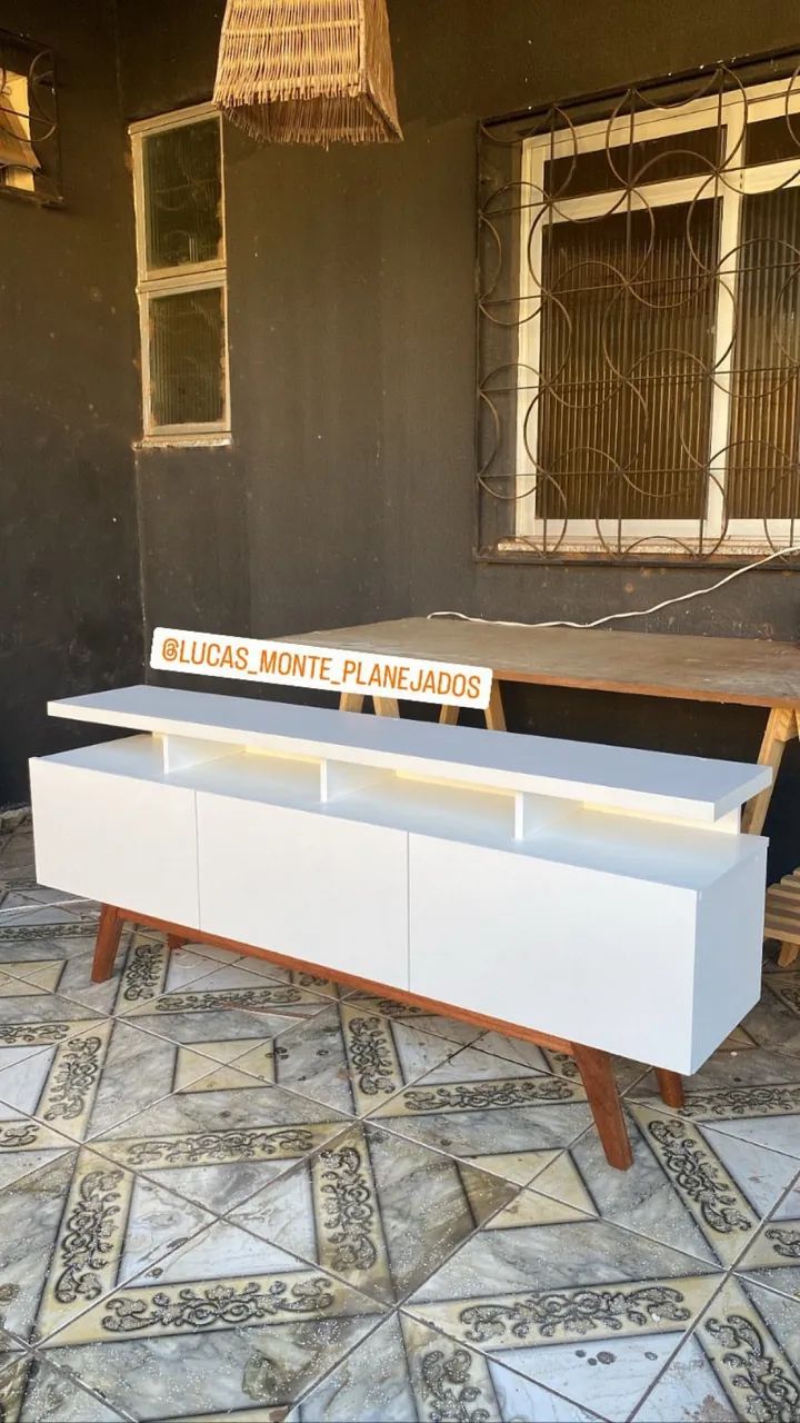 Rack retrô 100% mdf  - Foto 3