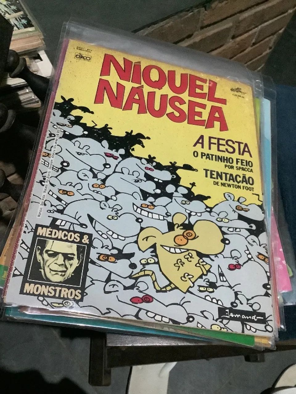 Níquel Náusea - Coleção Completa 1 a 25 + Raridades da Press - Fernando Gonsales - HQ Naci