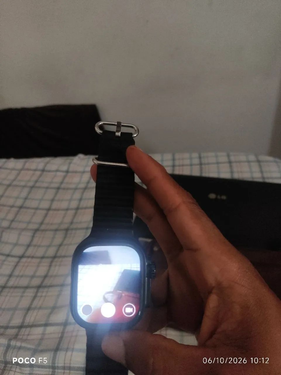 Relógio Smartwatch dw99 com câmera 4g Android Celular - Foto 5