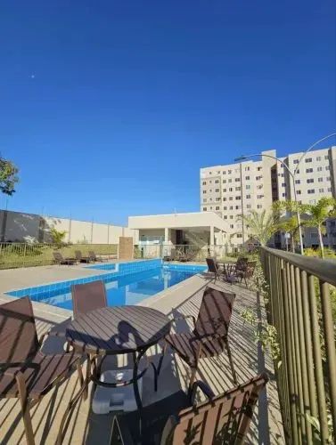 Apartamento 2 quartos com elevador - Condomínio Chapada Cesari -Novo Colorado Cuiabá. - Foto 3