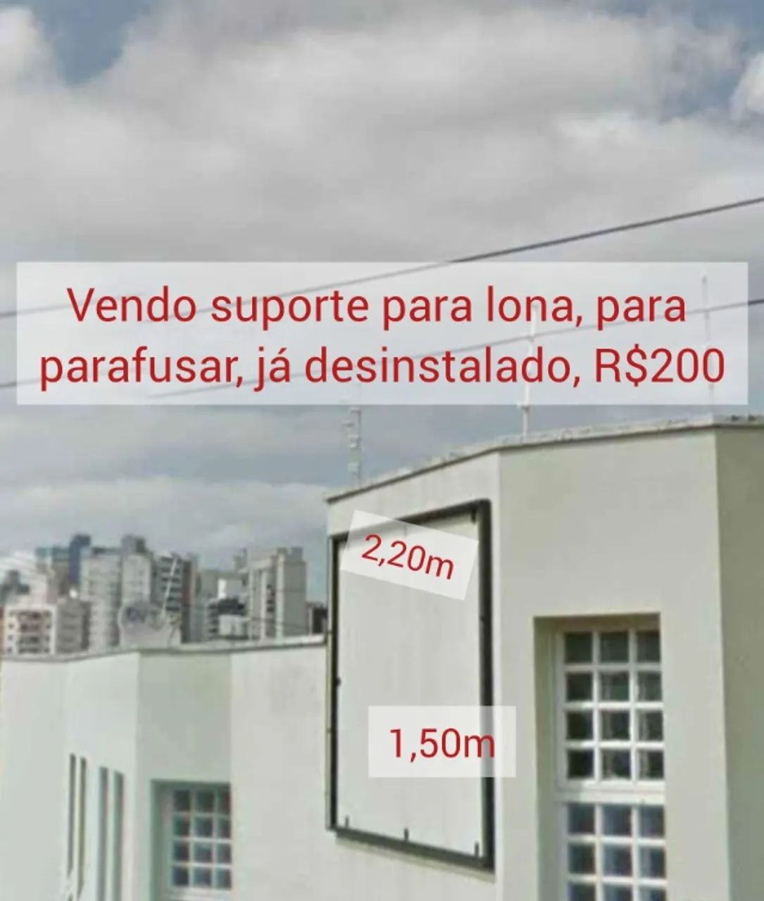 vendo suporte lona/ banner