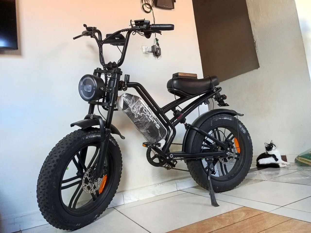 Bicicleta elétrica TOMATE 750w - Foto 4