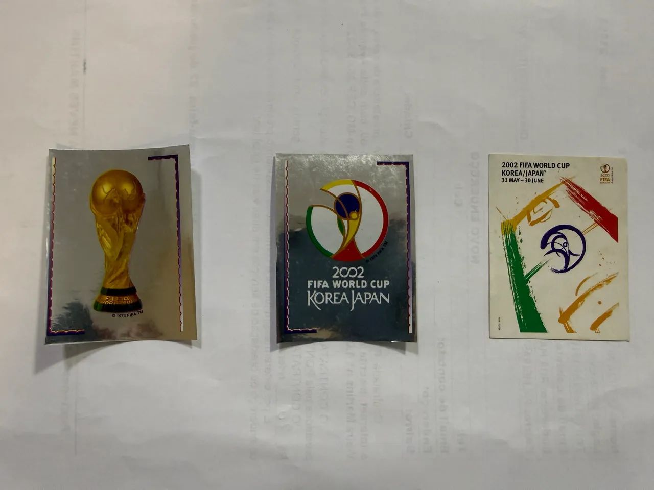 Figurinhas Copa do Mundo 2002 - Foto 5