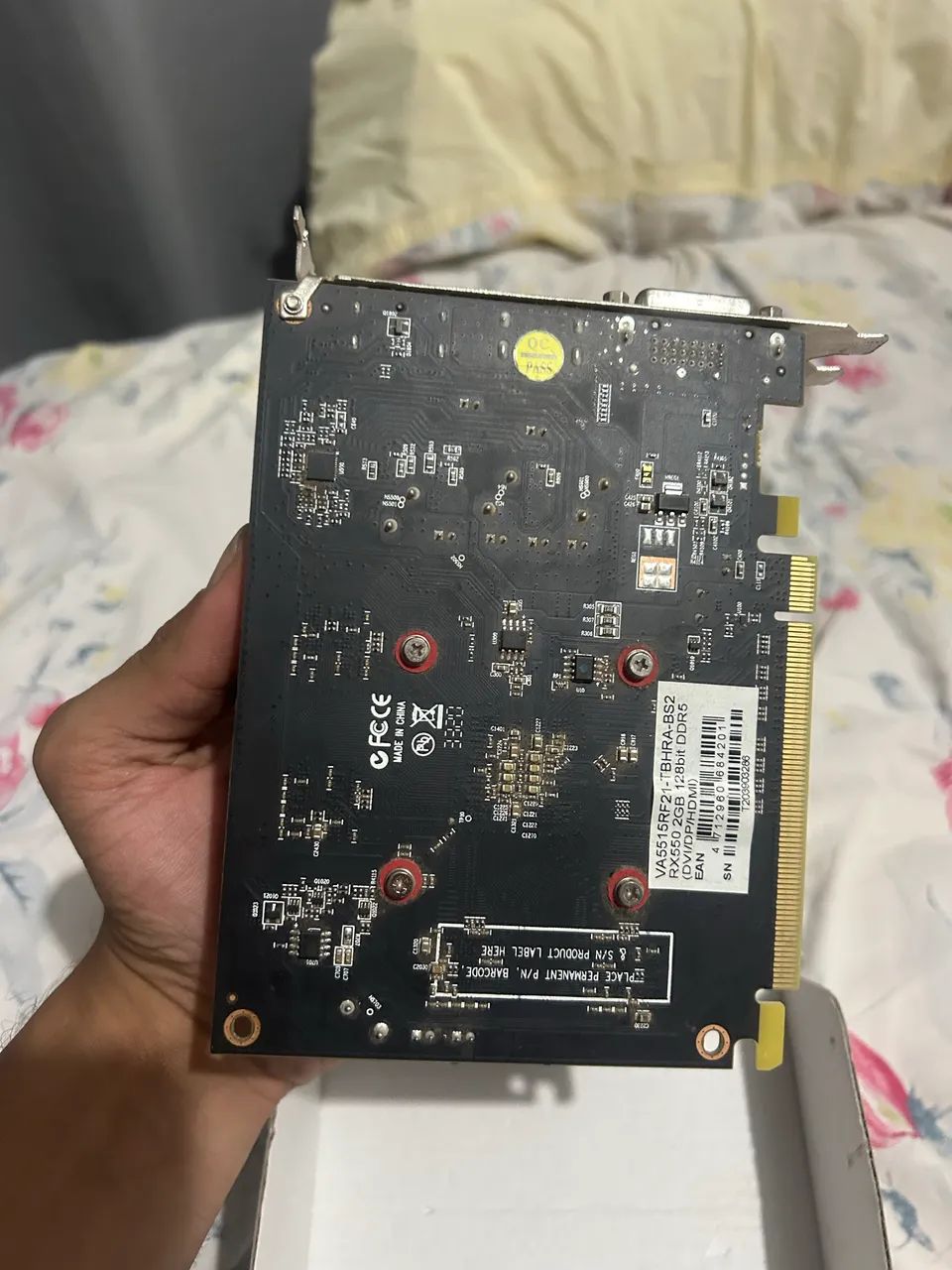 Rx 550 2 GB não liga - Peças de Hardware - Ceilândia Sul