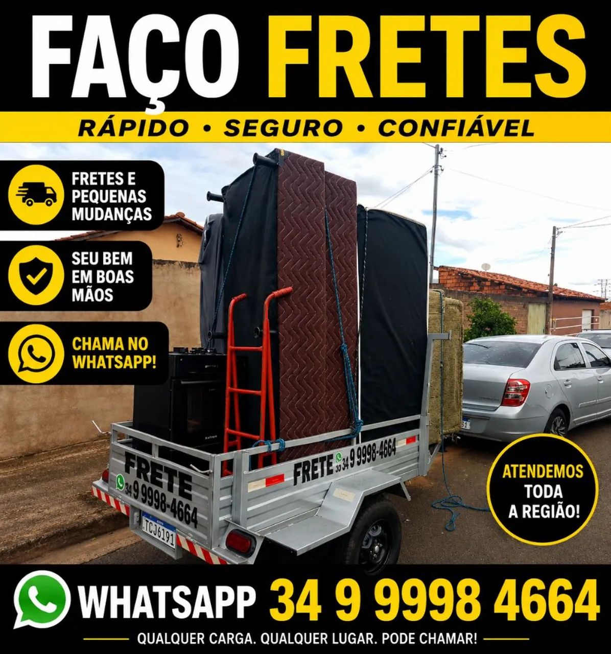 Frete em Uberlândia 