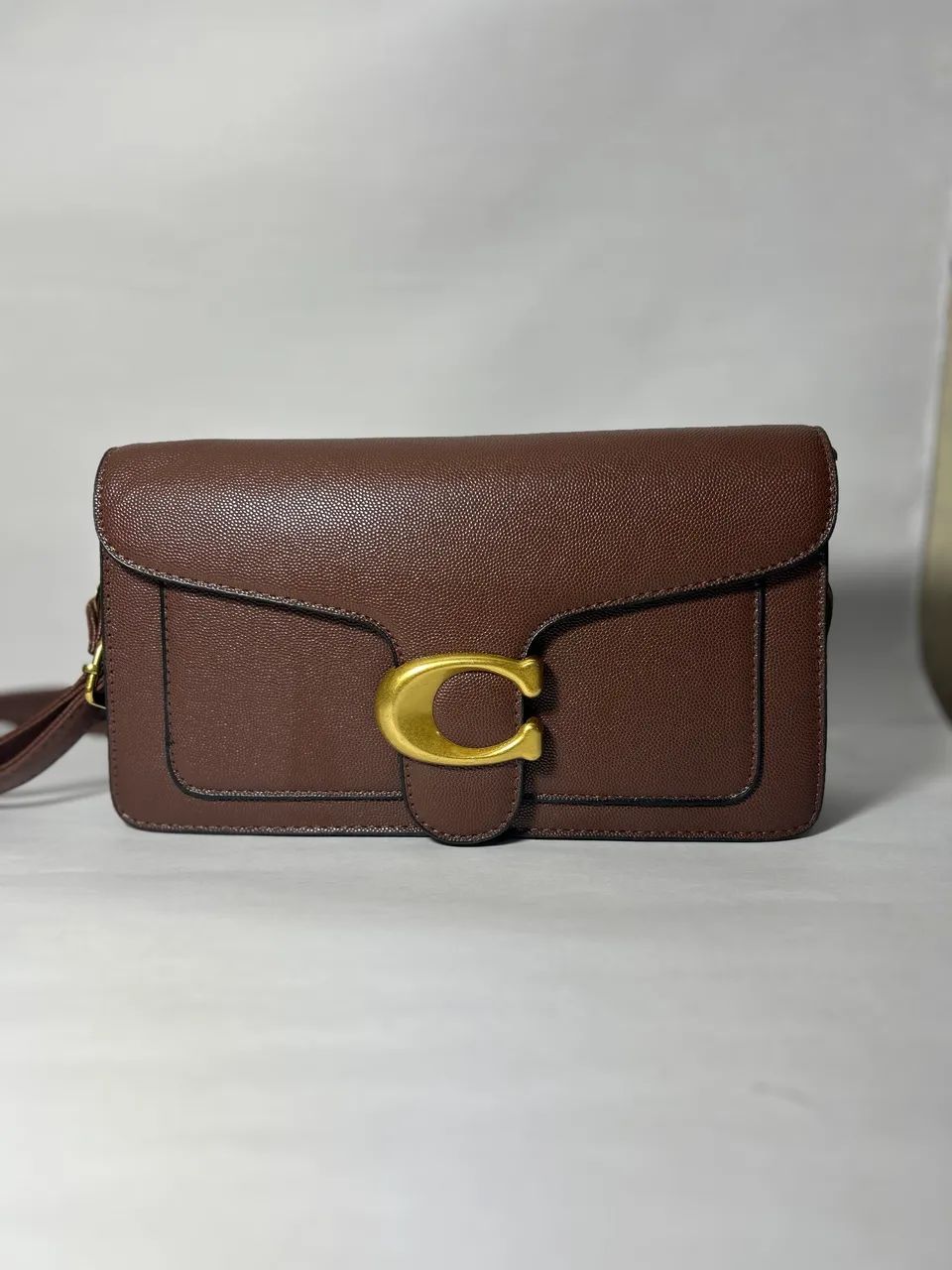 Bolsa coach marrom  - Foto 4
