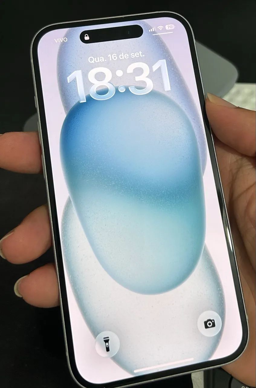 iPhone 15 128GB - Azul - Foto 2