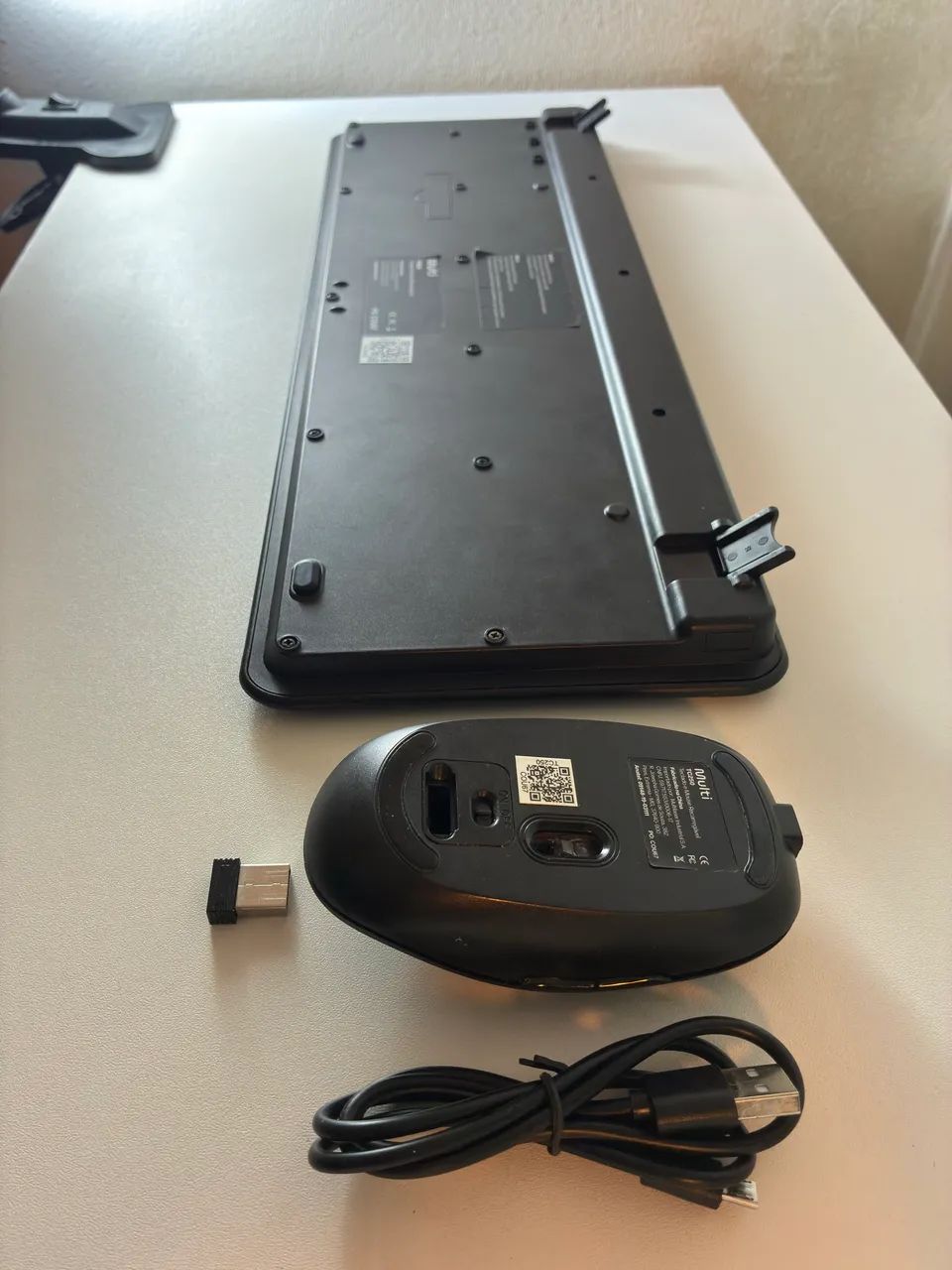 Kit Teclado Mouse Sem fio wireless - Foto 5