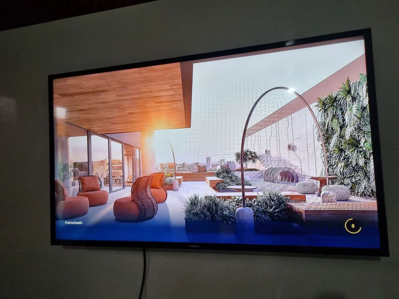 Smart TV Samsung Tizen 43 Polegadas  - Foto 3