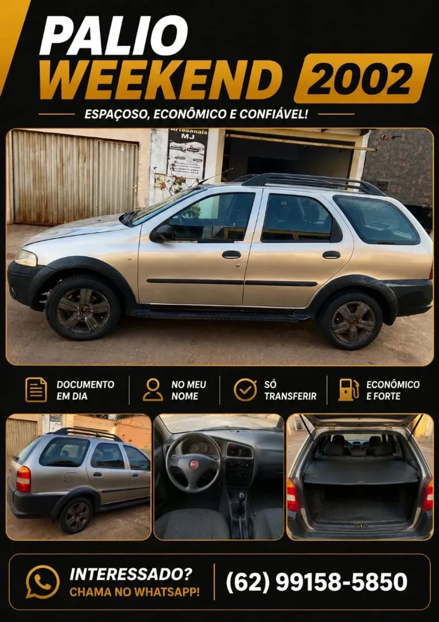 Fiat Palio Weekend Adventure 1.6 8v/16v 2002