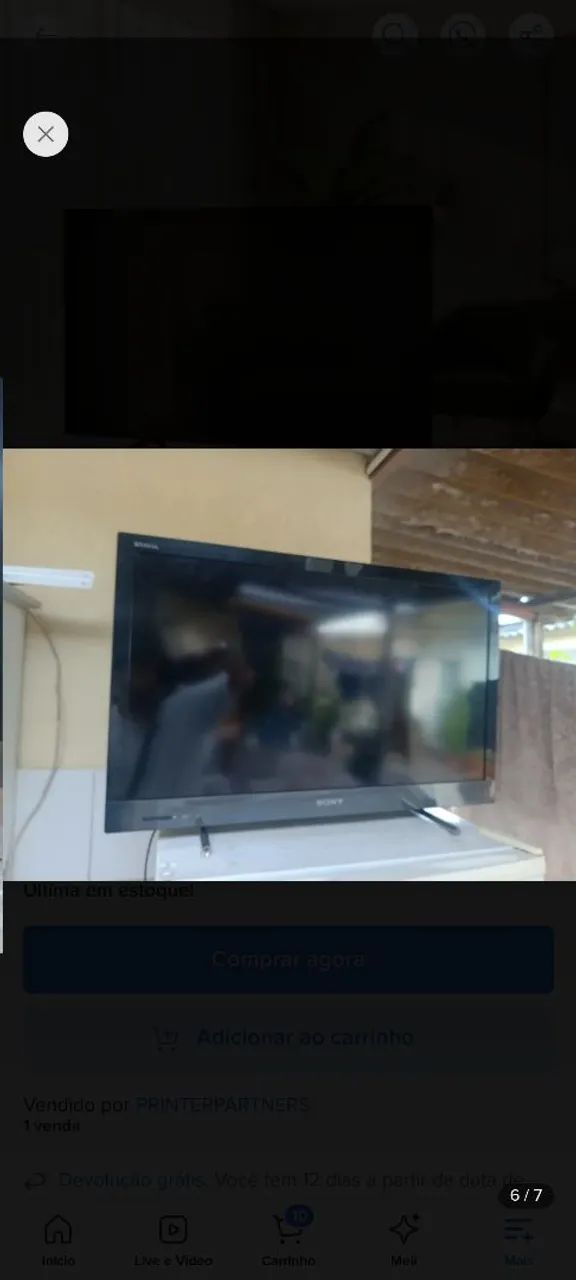 Tv Sony bravia LCD 32 polegadas com defeito fantasma so troca a placa dos HDMI  - Foto 5