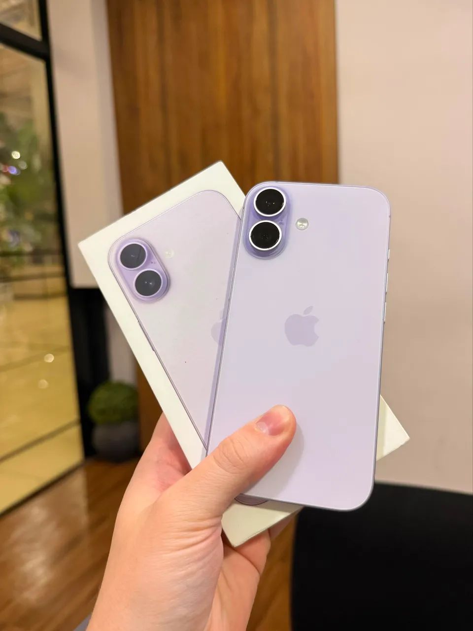 iPhone 17 lavanda com garantia - somos a melhor loja 