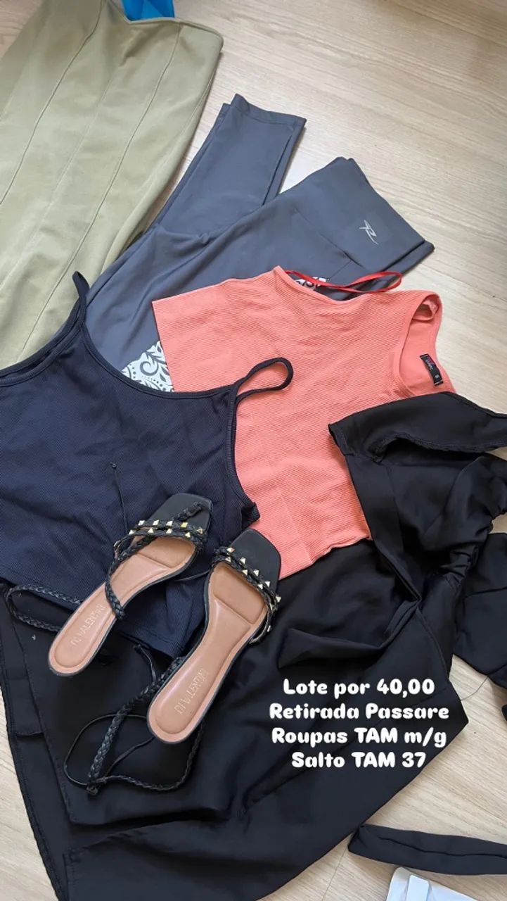 2 lotes de roupas por 100,00 - Foto 2