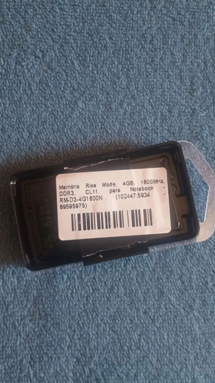 Memória RAM DDR3 4GB 1600MHz SODIMM  - Foto 4