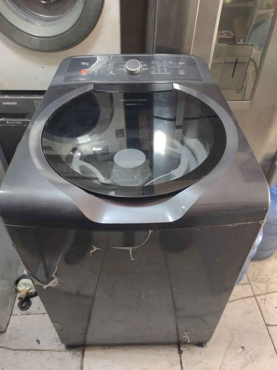 Brastemp inox 15 conservada