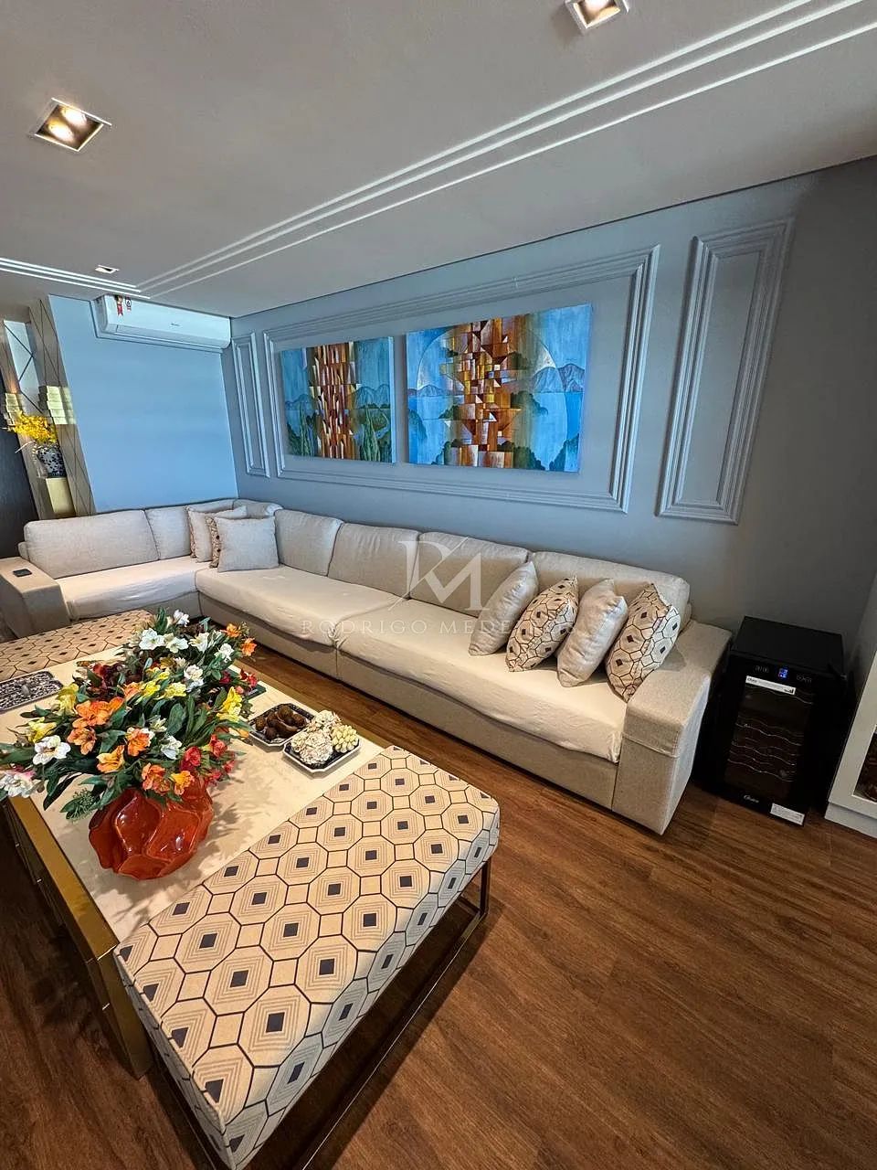 Apartamento garden com 4 suítes e vista mar na Praia Brava, Florianópolis-SC - Foto 5