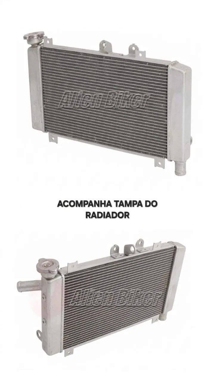 Radiador Kawasaki Ninja ZX-4R e RR (2023-2027) - Peças para motos