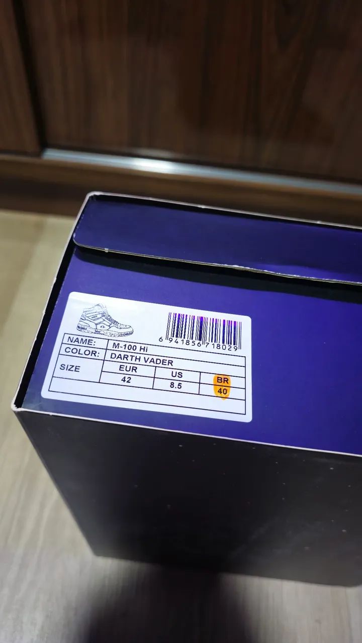 Tênis Pony Edição Limitada Star Wars Darth Vader 40 - Foto 5