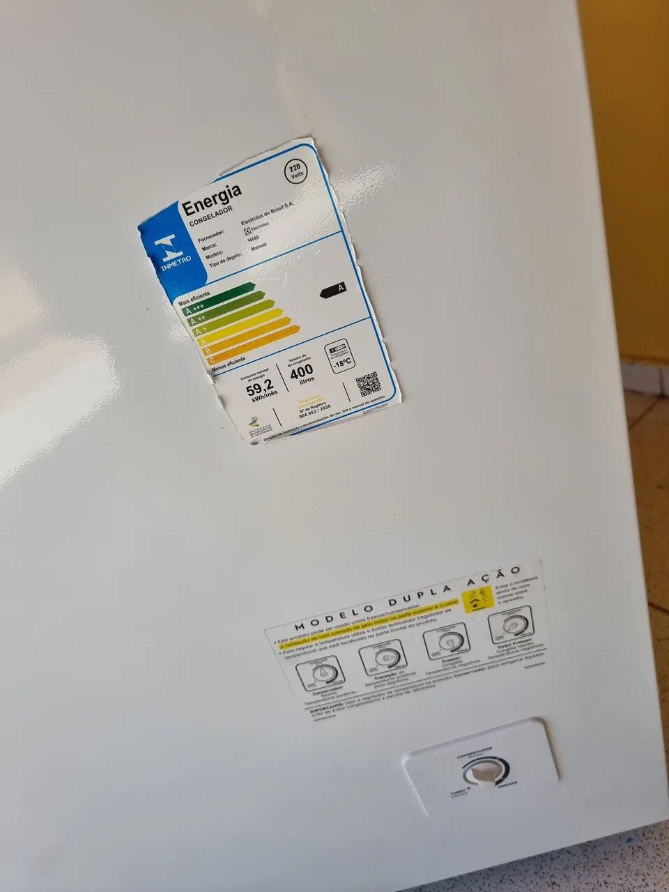 Freezer Electrolux 400l Super conservado e pouco uso!  - Foto 4