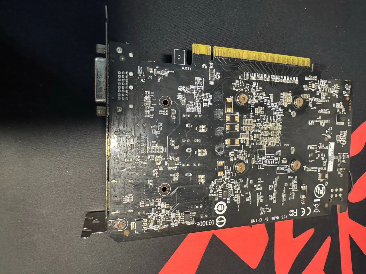 Gigabyte GTX 1050 ti COM DEFEITO - Foto 4