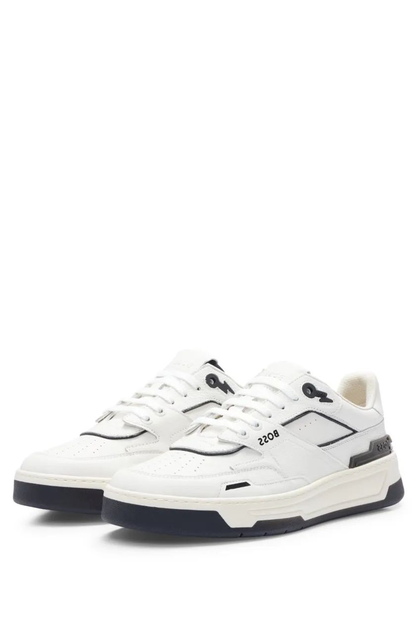 Tênis Hugo Boss Em Couro