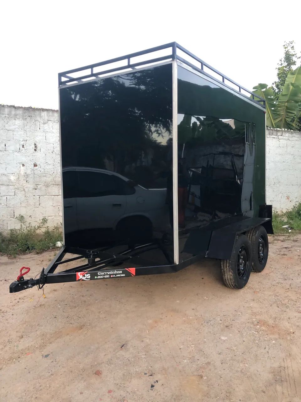 Carretinha Baú Nova - Fabricação Própria Sob Encomenda - Foto 4