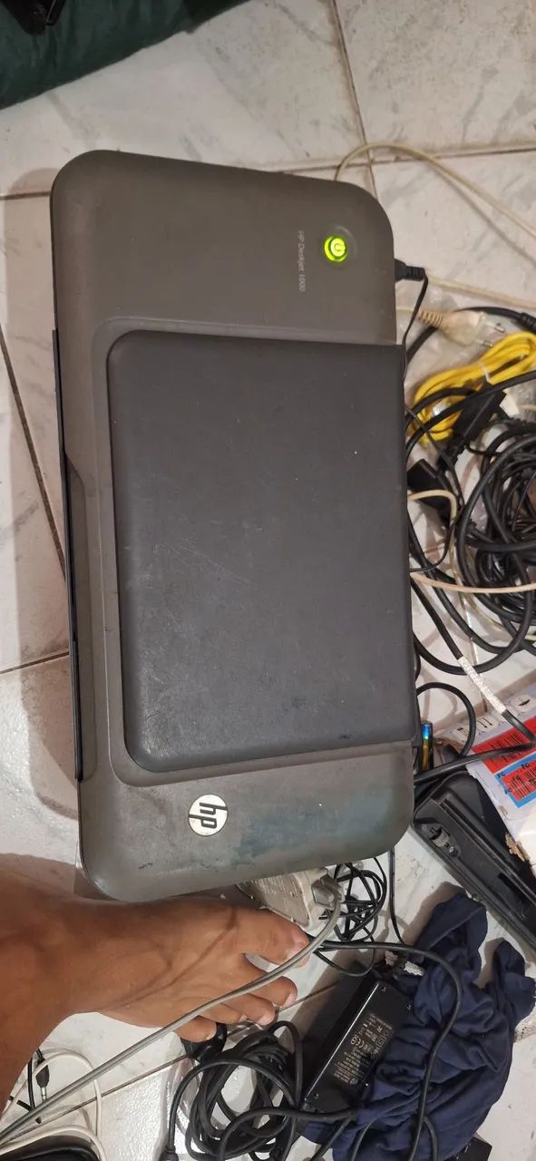 Impressora HP + monitor + webcam - Foto 2