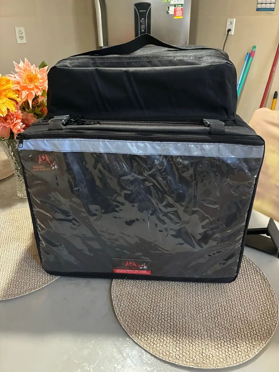 Mochila bolsa Bag delivery entregador - Foto 4