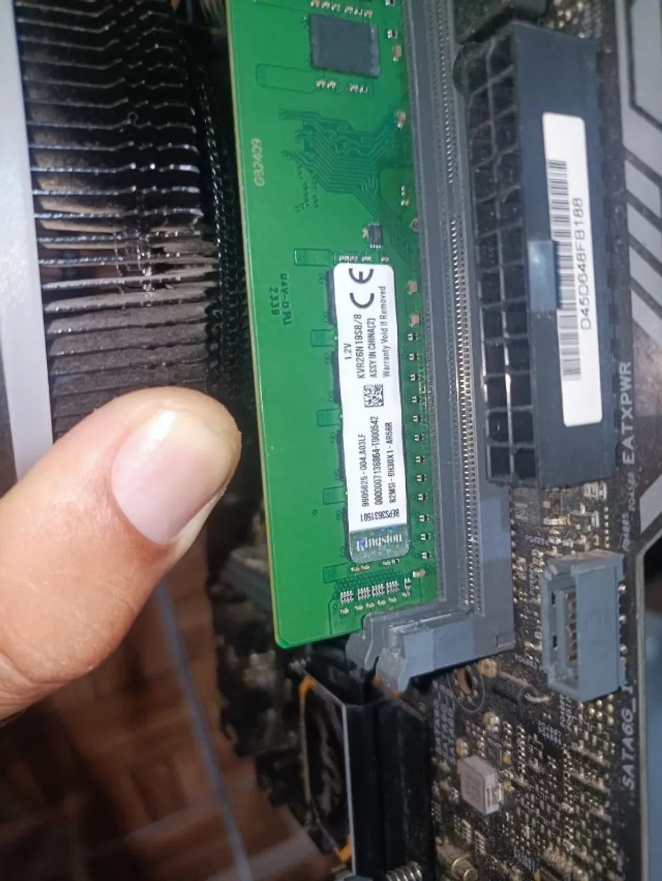 Kit i3 9100F + 8gb + rx550 - Foto 4