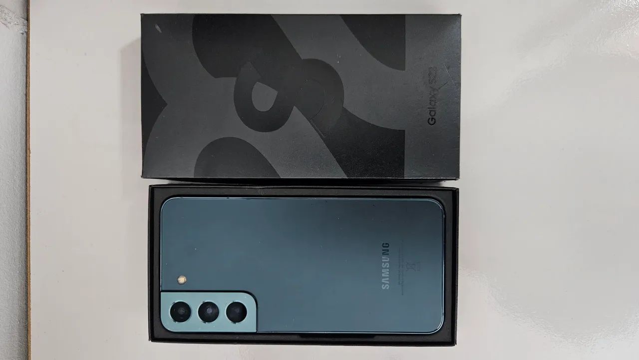 Galaxy S22 com Nota fiscal e caixa - Foto 3