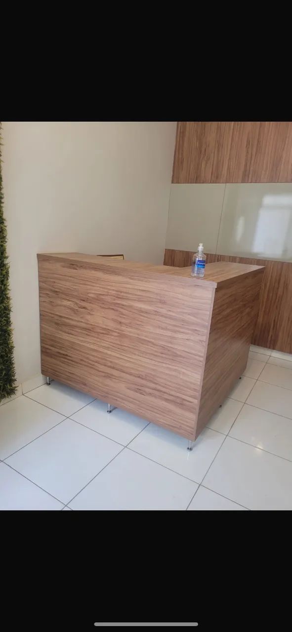 Balcão para recepção 