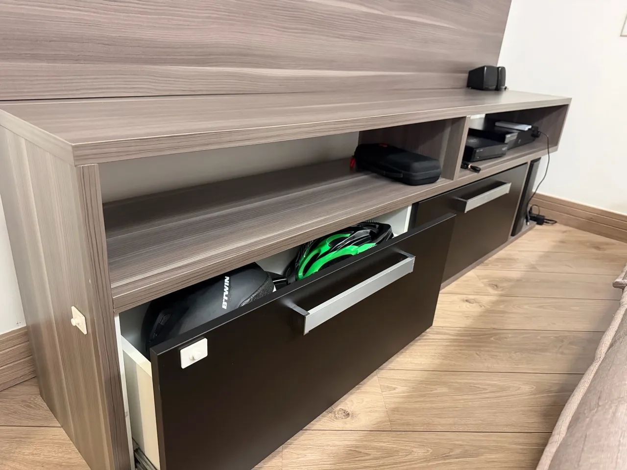 rack de mdf com duas gavetas - Foto 5