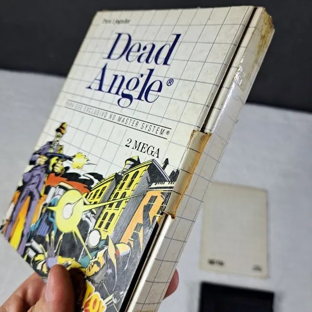 Dead Angle Original Tectoy Master System. Jogo completo, serial batendo. - Foto 4