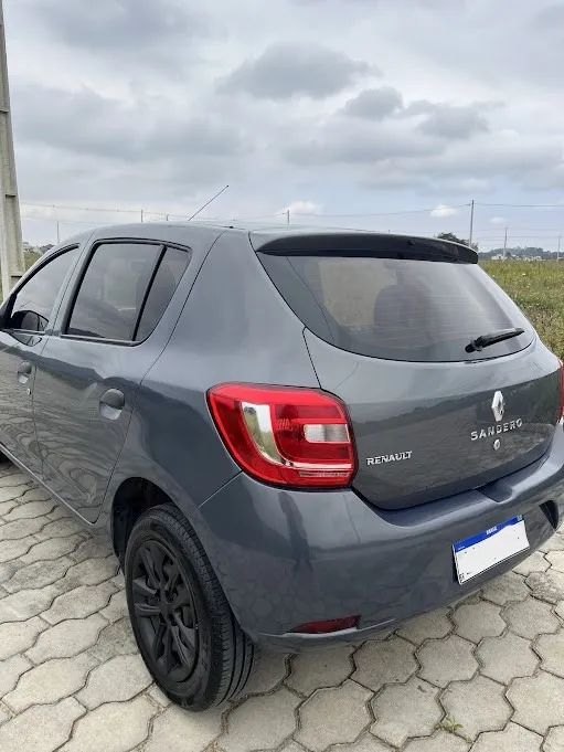 Renault Sandero Authentique Flex 1.0 12V 5P 2019 - Foto 3