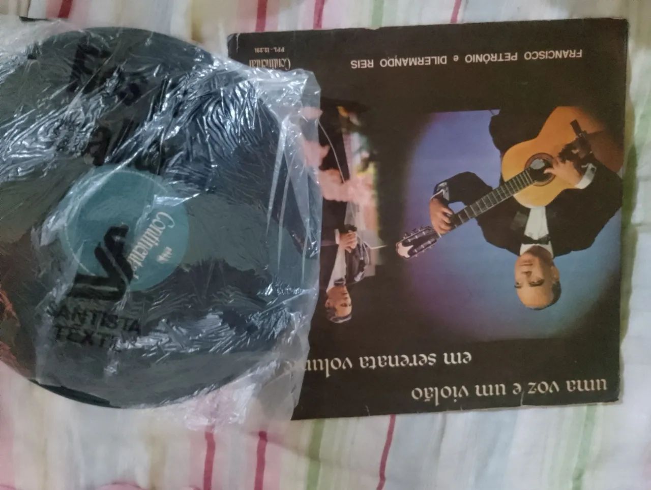 Vinil Dilermando reis e francisco patronio 