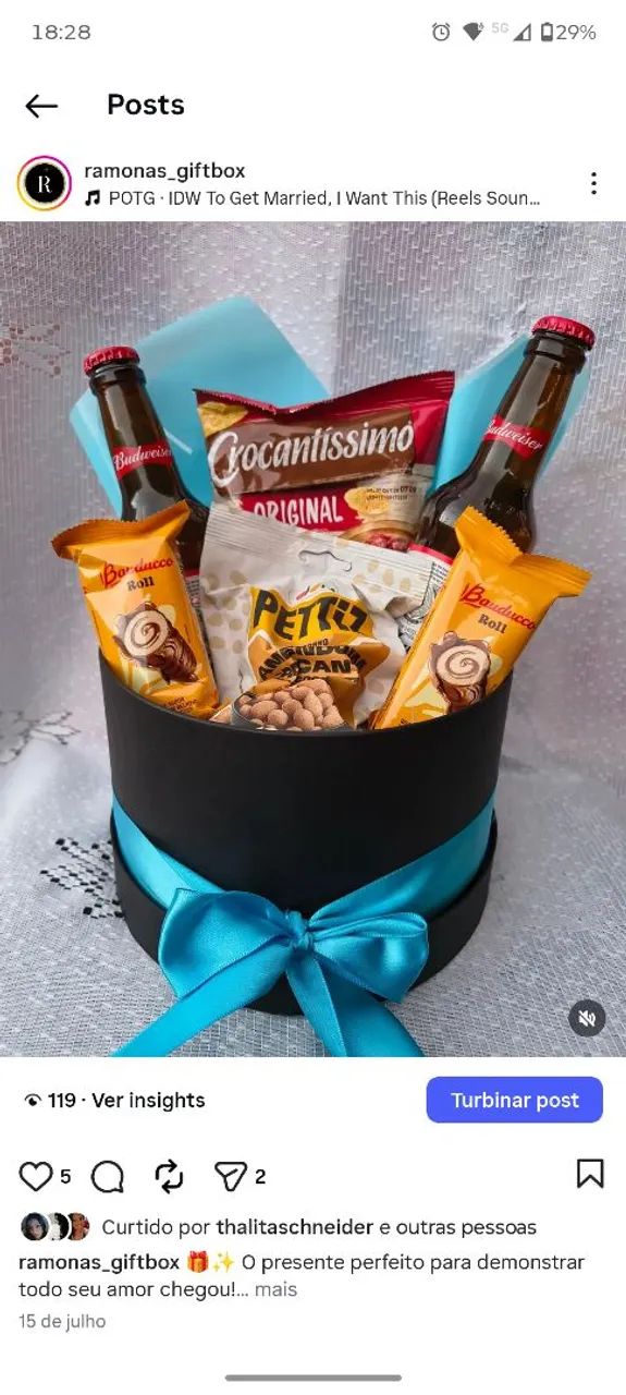 Cesta de presente - Foto 2