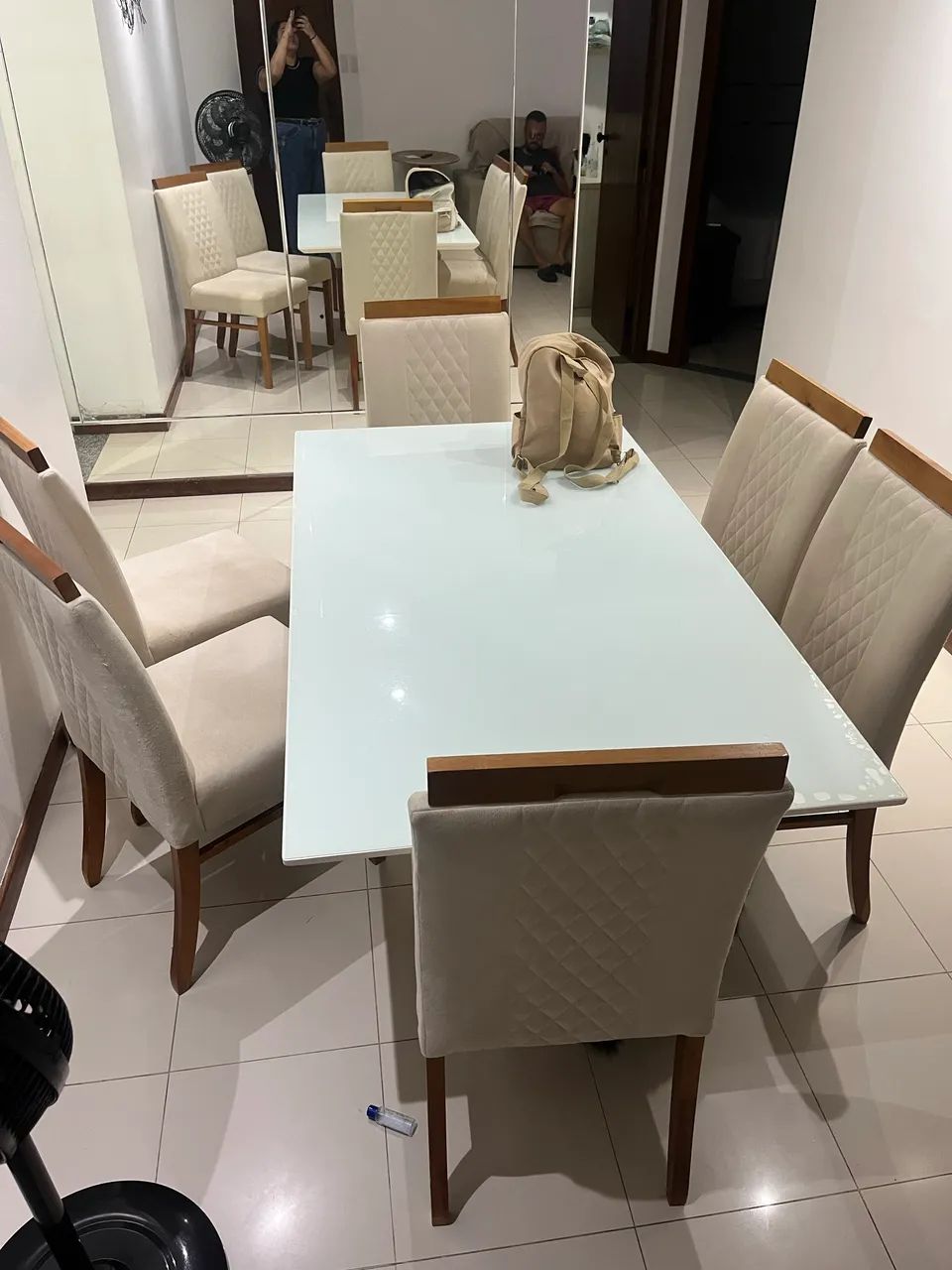 Mesa de jantar com 6 cadeiras - Foto 2