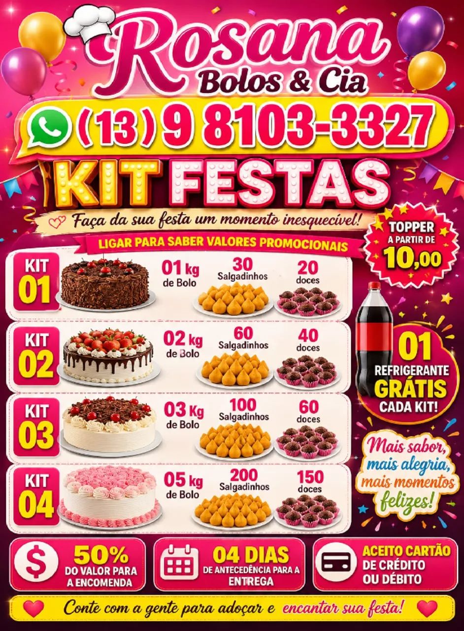 Bolos & Cia