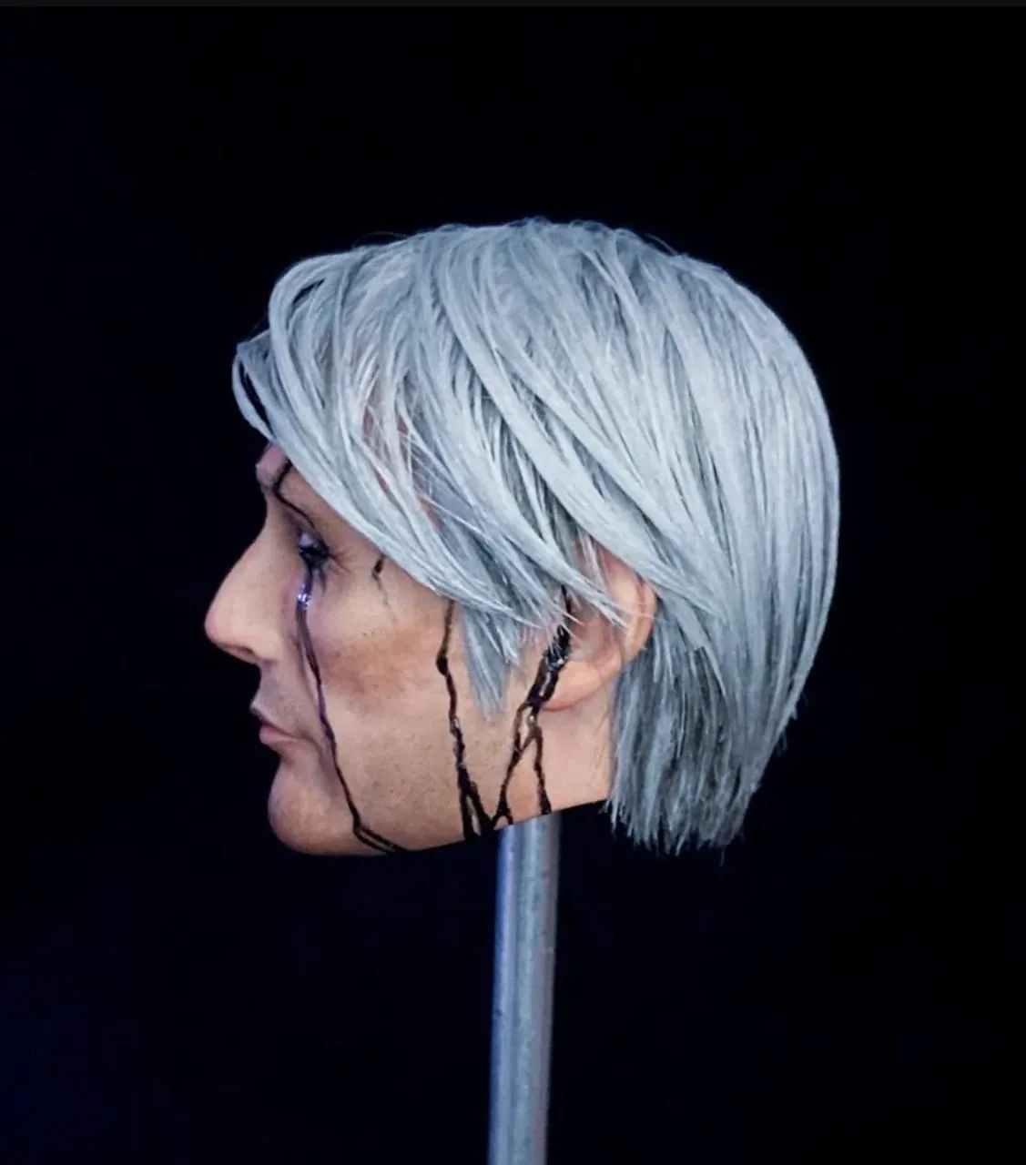 Clifford Unger Head 1/6 Custom Pintura E Cabelo Real  - Foto 3