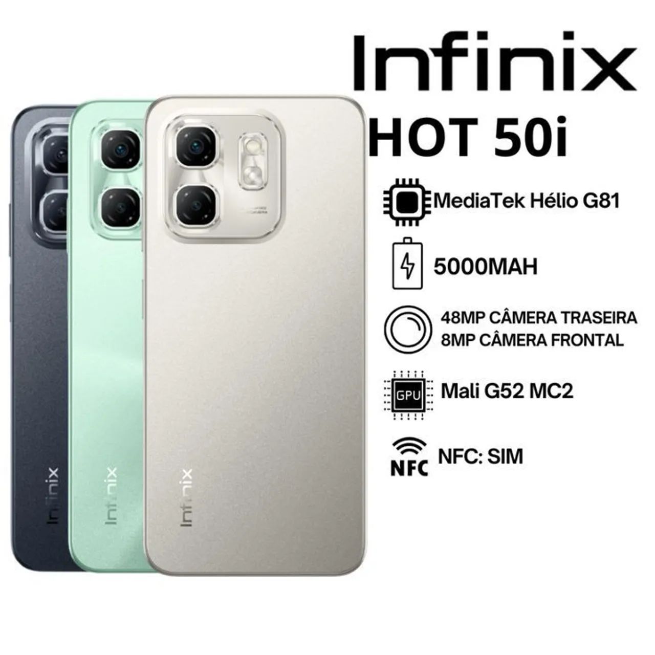Celular Infinix hot 50i  - Foto 5