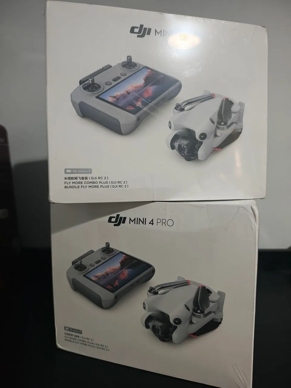 DJI MINI 4 PRO combo fly more RC2 TELA PLUS (NOVO)