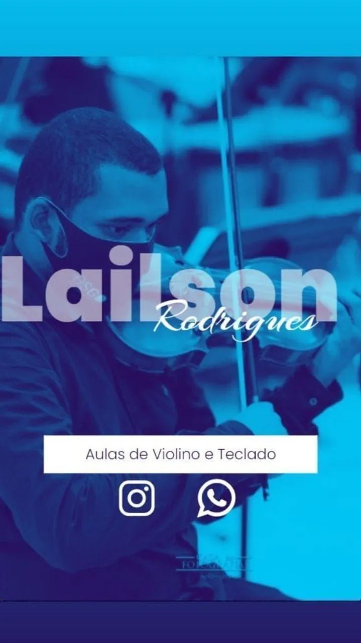 Aulas de violino, teclado e violão iniciante.