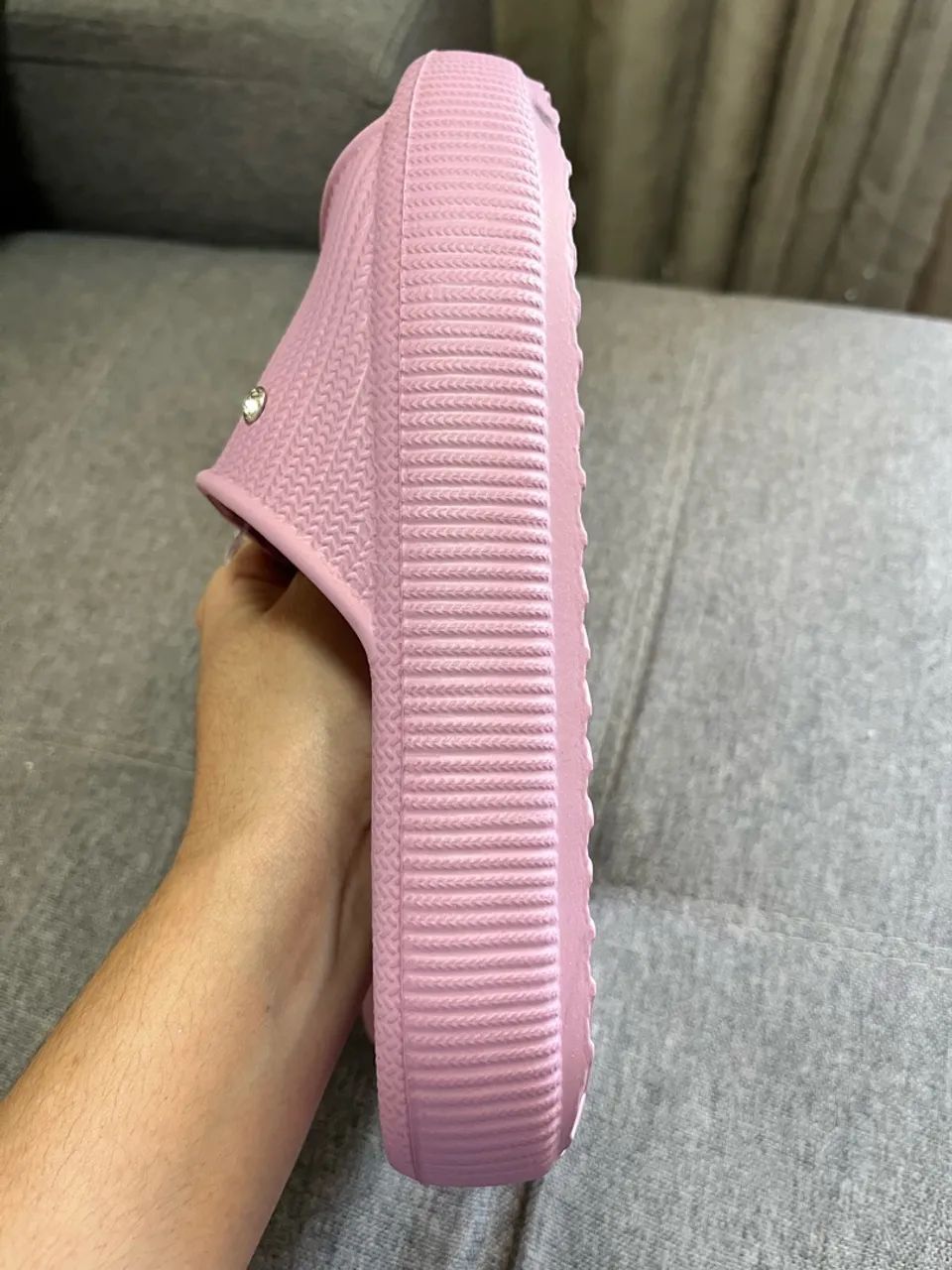 Chinelo Nuvem Rosa 35/36 - Foto 4