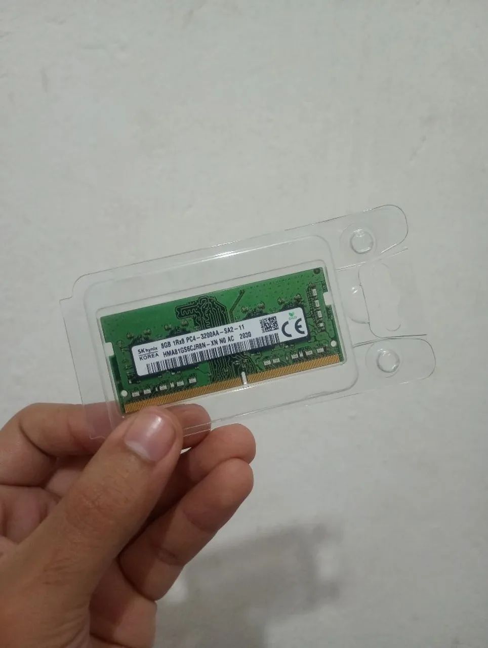 Memória RAM 8GB DDR4