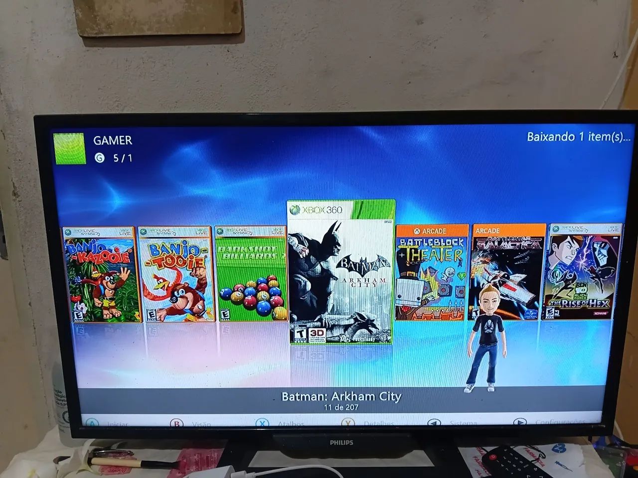 Xbox 360 destravado com 230 jogos - Foto 4
