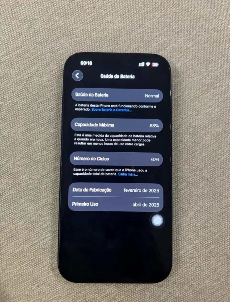 iPhone 15 impecável (1 ano e 3 meses meses de uso) - Foto 2