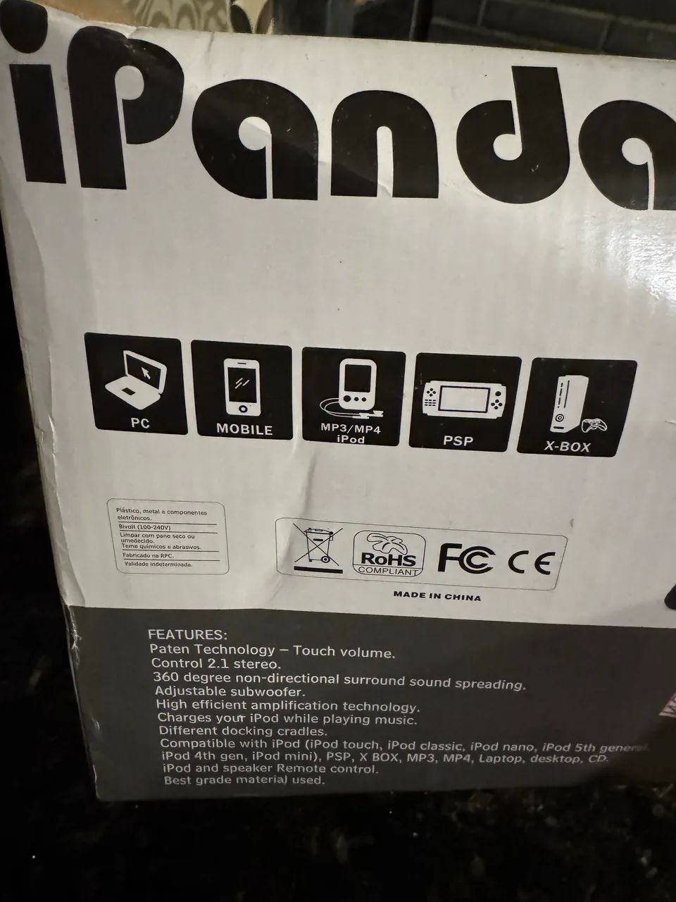 Caixa de som panda - Foto 2